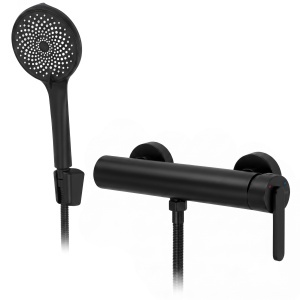 Baterie pentru cada Rea Ontario Side negru mat