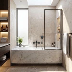 Baterie pentru cada, titan periat, REA DROP Titan - Img 5