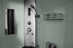 Cabina de dus cu hidromasaj alba MO-18220, montaj dreapta, 120 x 85 x 215 cm - Img 4