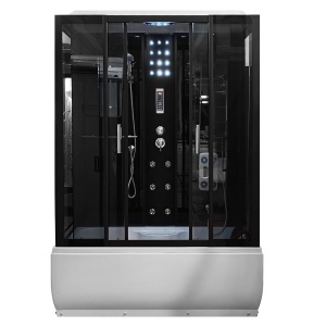 Cabină de duș cu hidromasaj si lumina LED 150 x 83 x 220 cm