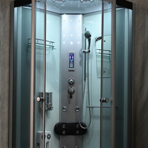 Cabina de dus cu hidromasaj si sauna WSH7180WS, 80 x 80 cm - Img 5