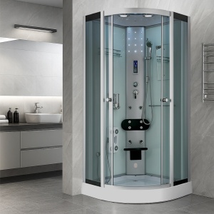 Cabina de dus cu hidromasaj si sauna WSH7180WS, 80 x 80 cm - Img 15