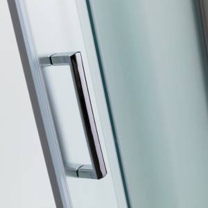 Cabina de dus din sticla securizata mata cu cadita de dus inalta Maja 115 x 85 cm - Img 3