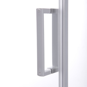 Cabina de dus patrata cu rame albe si cadita alba antialunecare KZ93B-SXL02B 90 x 90 cm - Img 16