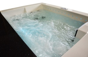 Cada cu hidromasaj jacuzzi pentru gradina PRO-1543 pentru 3 persoane 200 x 170 x 80 cm - Img 10