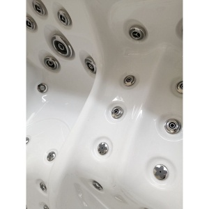 Cada cu hidromasaj jacuzzi pentru gradina Pro Garden SPA 1356 pentru 2 persoane 190 x 135 x 78 cm - Img 12