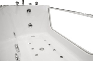 Cada cu hidromasaj si cromoterapie MO-0319, 170 x 80 cm, panou de sticla, Bluetooth si radio - Img 10