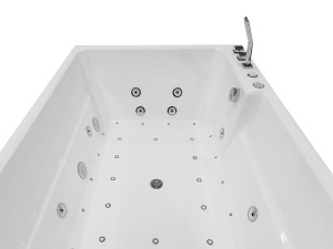 Cada de baie alba cu spa si hidromasaj MO-1806 cu LED, 180 x 110 x 60 cm - Img 6