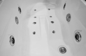 Cada de baie asimetrica cu hidromasaj MO-1683 Turbo Right SPA, 140 x 87 x 67 cm, varianta dreapta, alb - Img 19