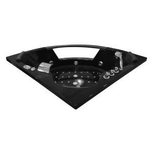 Cadă de baie cu hidromasaj BLACK SPA MO-1004 HC- cu încălzitor , 152x152x56 cm - Img 6