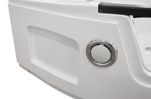 Cada de baie cu hidromasaj de colt MO-0322, 135 x 135 x 63 cm, pentru 2 persoane - Img 10
