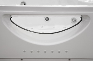 Cada de baie cu hidromasaj MO-1633 Turbo Spa – 168 x 86 x 60 cm, geam frontal si incalzitor, alb - Img 8
