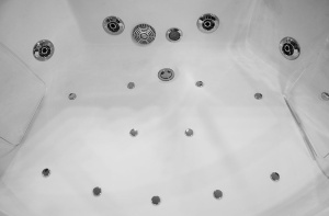 Cada de baie cu hidromasaj si Black SPA pentru 2 persoane, dimensiune 141x141x61cm - Img 14