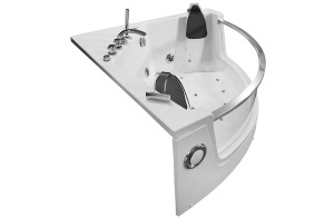 Cada de baie cu hidromasaj si Black SPA pentru 2 persoane, dimensiune 141x141x61cm - Img 23