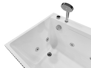 Cada de baie cu hidromasaj si design canelat MO-18008AL-170, 170 x 75 x 59 cm, cascada si Bluetooth - Img 8