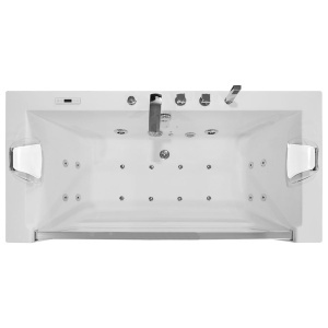 Cada de baie cu hidromasaj si SPA White pentru o persoana 176 x 85 x 61 cm - Img 2
