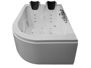 Cada de baie cu hidromasaj SPA MO-0205, 170 x 115 x 58 cm, 2 persoane, montaj stanga, alb - Img 4