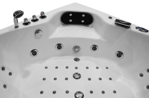 Cadă de baie cu hidromasaj SPA MO-1004 HC - cu încălzitor, 152x152x56 cm - Img 14
