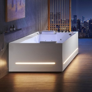 Cada de baie cu hidromasaj spa MO-18046, 185 x 135 x 65 cm, 2 persoane, baterie termostatica, Bluetooth - Img 21