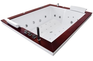 Cada de baie SPA cu hidromasaj MO-1666, fara carcasa laterala 180 x 150 x 67 cm - Img 4