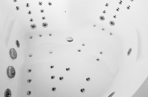 Cada de colt cu hidromasaj SPA MUE-0031A, 140 x 140 cm, 2 persoane, 58 duze si incalzitor - Img 14