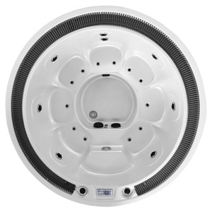 Cada hidromasaj, jacuzzi exterior pentru gradina PRO1306 pentru 7 persoane 218 x 218 x 98 cm