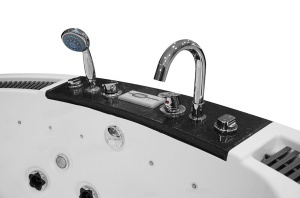 Cada SPA cu hidromasaj MUS-1099, Dimensiune 210x170x70 cm, carcasa grafit - Img 11