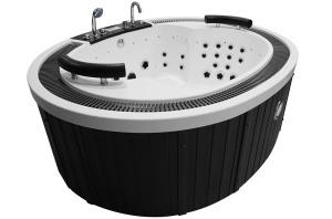 Cada SPA cu hidromasaj MUS-1099, Dimensiune 210x170x70 cm, carcasa grafit - Img 21