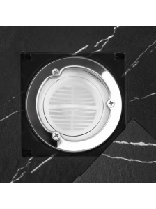 Cadita de dus 80x100 Magnum CARRARA Black - Img 9
