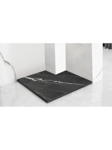 Cadita de dus 90x90 Bazalt CARRARA Black - Img 4