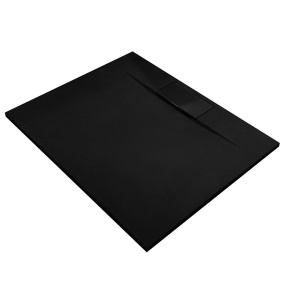 Cadita de dus dreptunghiulara Pro SMC negru 100 x 80 x 2.6 cm - Img 3