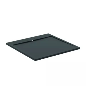 Cadita de dus patrata Ideal Standard i.life Ultra Flat S negru intens 100x100 cm - Img 4