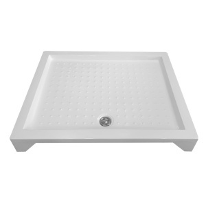 Cadita de dus Pro MO-SXL03E dreptunghiulara alb 120 x 80 x 15 cm - Img 4