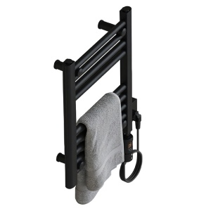 Calorifer electric de baie portprosop Manam 300W 50 x 40 cm negru - Img 13