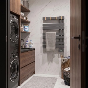 Calorifer electric, portprosop, Rea Nexo 90X50 cm, Gri Mat - Img 7
