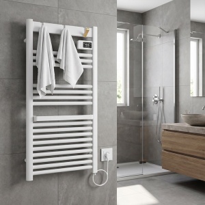 Calorifer port prosop electric din aluminiu pentru baie Eco Ladder 500W - Img 15