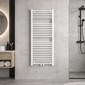 Calorifer portprosop pentru baie Gama-WH-2 alb lucios – 120 x 50 cm - Img 16