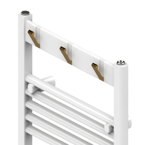 Calorifer portprosop pentru baie Yasur 120 x 50 cm alb - Img 7