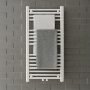 Calorifer vertical Corso-WH-2 pentru baie 90x50, alb - Img 2