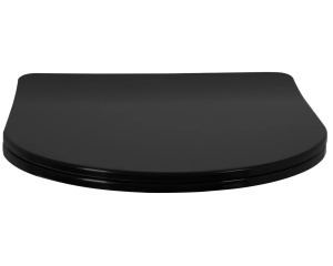Capac WC CARLO FLAT UF BLACK MATT - Img 2