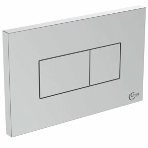 Clapeta de actionare dubla comanda Ideal Standard Solea P2 crom lucios actionare pneumatica - Img 1