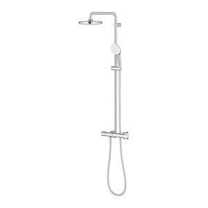 Coloana de dus cu baterie termostatata Grohe Tempesta 210 finisaj crom lucios - Img 5