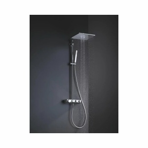 Coloana de dus Grohe Euphoria SmartControl 310 Cube, cu baterie termostatata, crom - Img 1