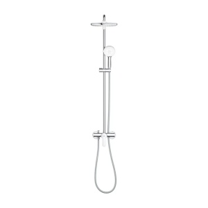 Coloana de dus Grohe Tempesta 250 crom lucios cu baterie monocomanda - Img 4