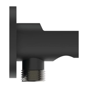 Cot de iesire dus cu suport Ideal Standard Multisuite negru mat - Img 2