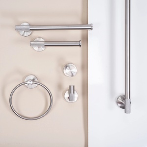 Cuier de baie Rea Modern Brush Nickel 6606 - Img 6