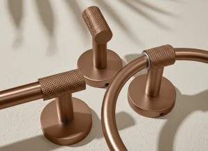 Cuier de baie Ring Galo Brush Copper 5710 - Img 5