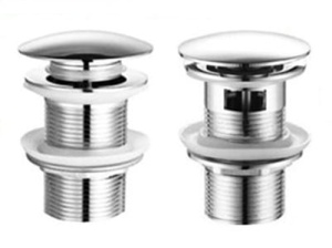 Dop chiuveta PRO VELDMAN CHROME, click-clack, dimensiune standard - Img 1