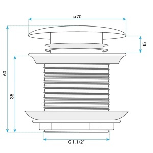 Dop pentru cada cu click-clack Rea Titan - Img 3