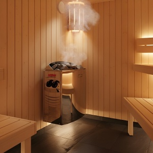 Incalzitor soba pentru sauna finlandeza cu montare pe perete Harvia BC45 4.5kW, 400V - Img 8